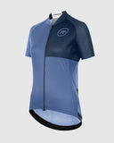 Assos UMA GT Short Sleeve Jersey C2 EVO Stahlstern Women - stone blue