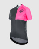 Assos UMA GT Short Sleeve Jersey C2 EVO Stahlstern Women - fluo pink
