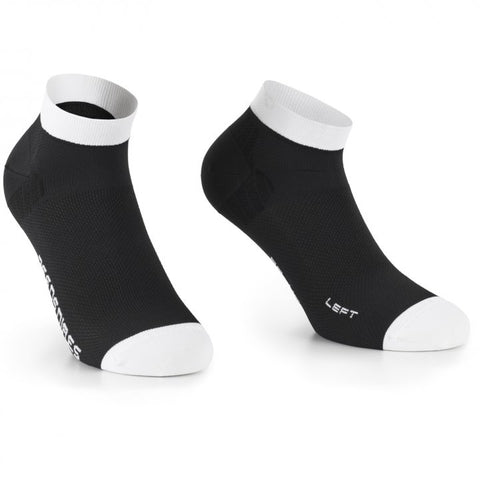 Assos RS Low Socks SUPERLEGER - black series