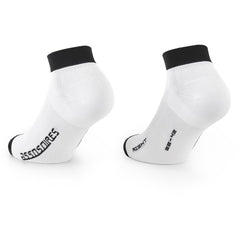 Assos RS Low Socks SUPERLEGER - white series