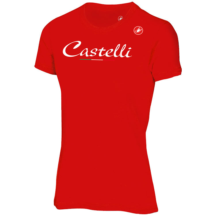 CASTELLI 2018 CLASSIC W T-SHIRT-RED