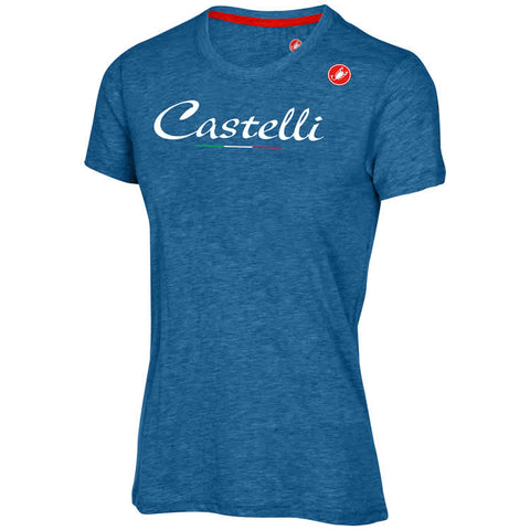 CASTELLI 2018 CLASSIC W T-SHIRT-BLUE
