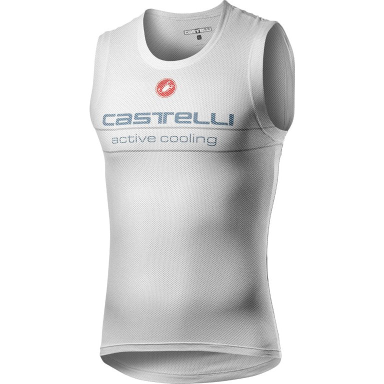 Castelli Active Cooling Sleeveless Baselayer Men's Silver Grey