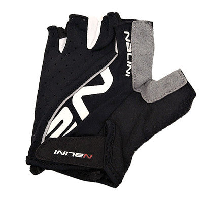 Nalini PRO Red Gloves short finger gloves black