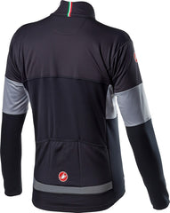 Castelli Prologo Cycling Jacket - Men's Dark grey/vortex grey/light black