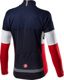 Castelli Prologo Cycling Jacket - Men's Savile blue/white/red